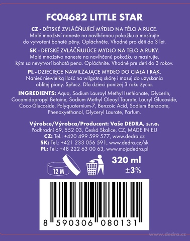 Etiketa k výrobku FC04682