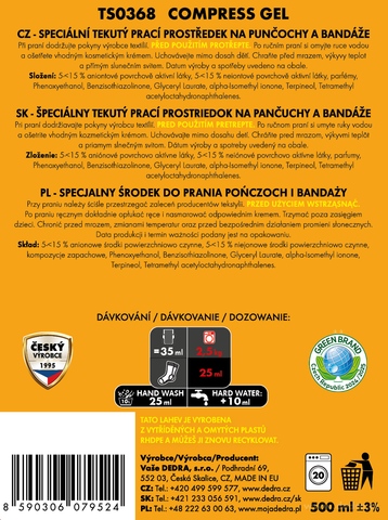 Etykieta produktu CP8515